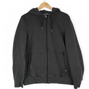 First MFG Company Base Layer Full Zip Hoodie Size Large Motorcycle Riding FMCO